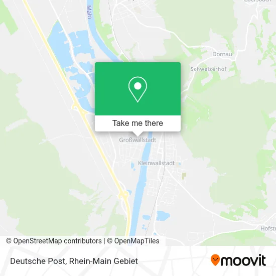 Deutsche Post map