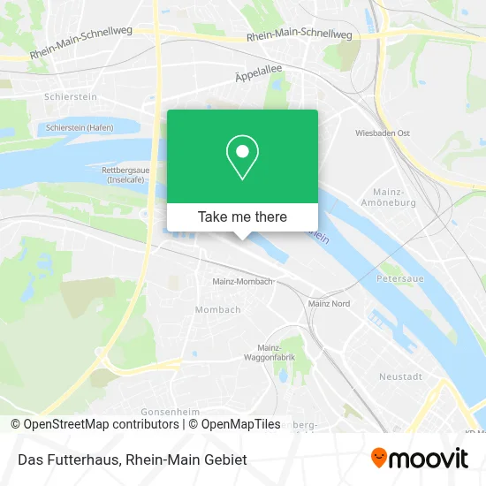 Das Futterhaus map