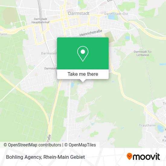 Bohling Agency map