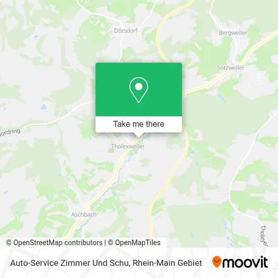 Auto-Service Zimmer Und Schu map