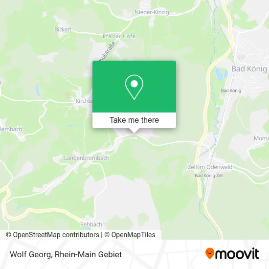 Wolf Georg map