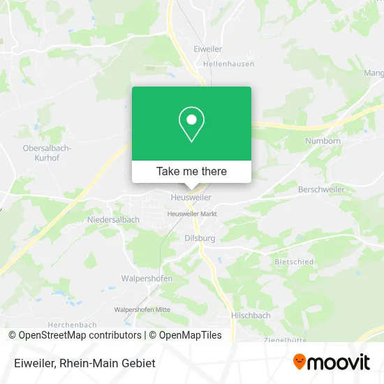 Eiweiler map