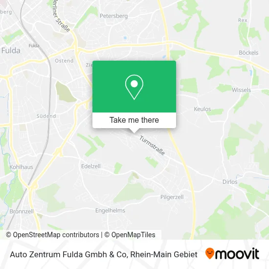 Auto Zentrum Fulda Gmbh & Co map