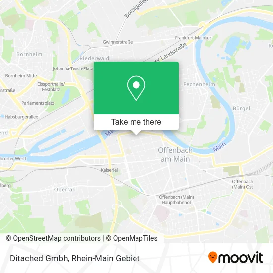 Ditached Gmbh map