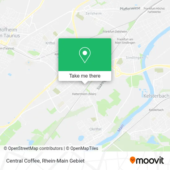 Central Coffee map