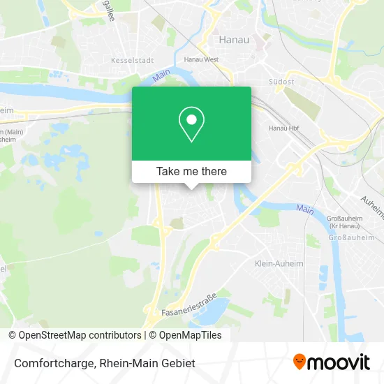 Comfortcharge map