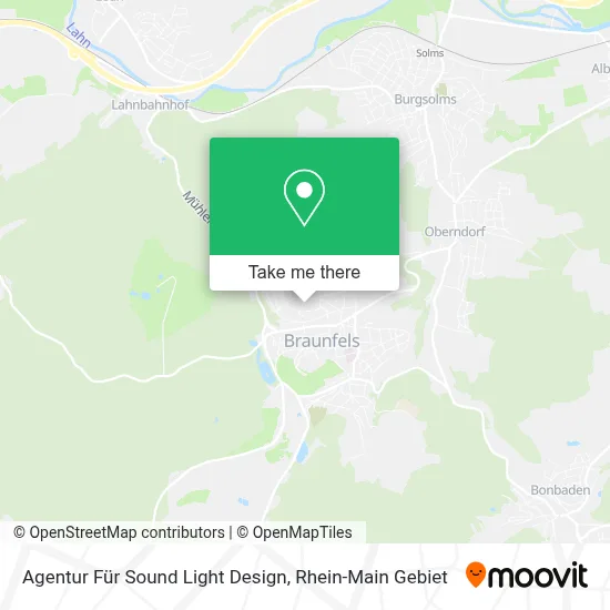 Agentur Für Sound Light Design map