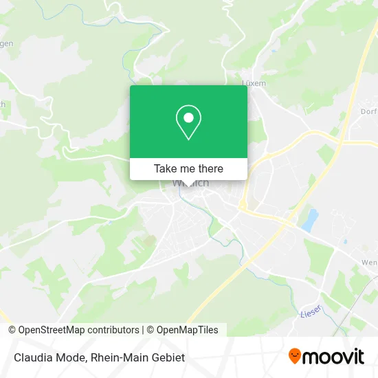 Claudia Mode map