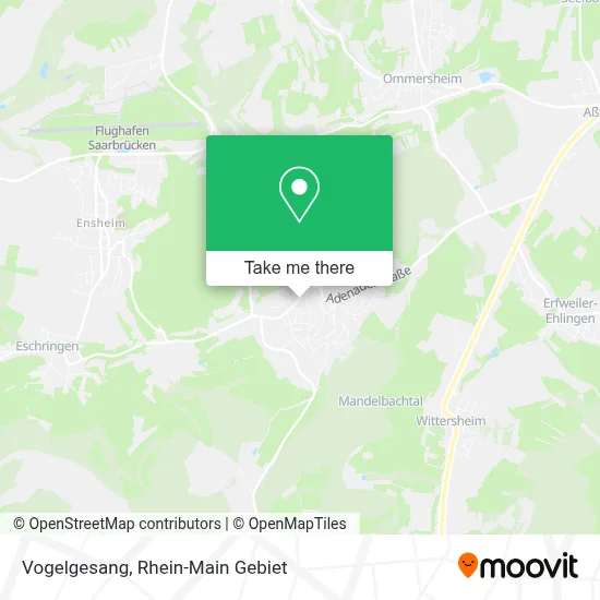 Vogelgesang map