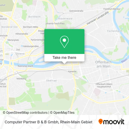 Computer Partner B & B Gmbh map