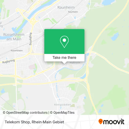 Telekom Shop map