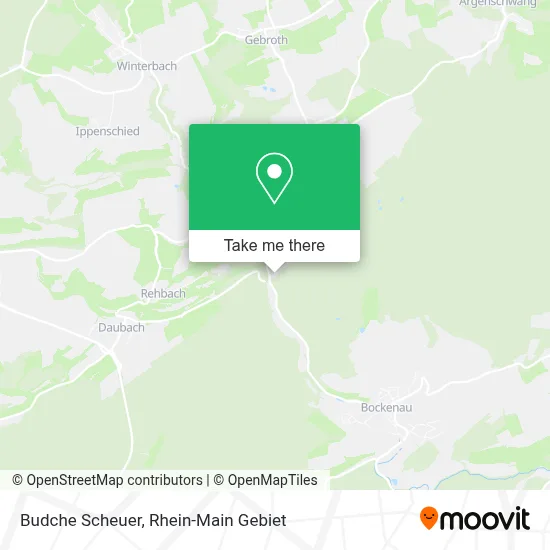 Budche Scheuer map