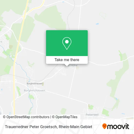Trauerredner Peter Groetsch map