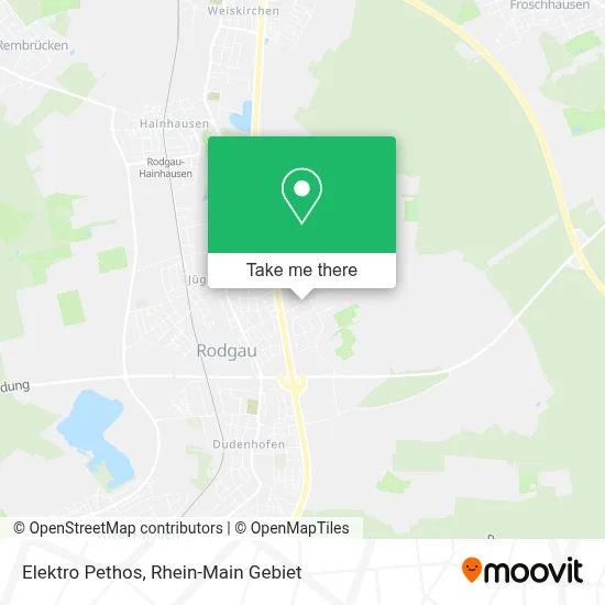 Elektro Pethos map