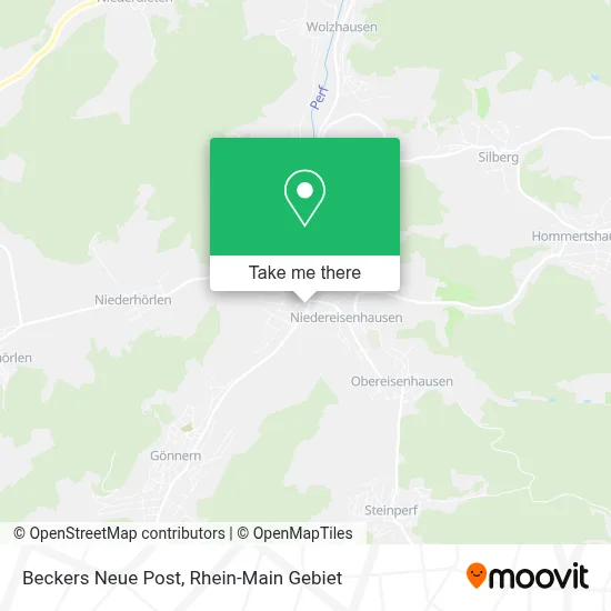 Beckers Neue Post map