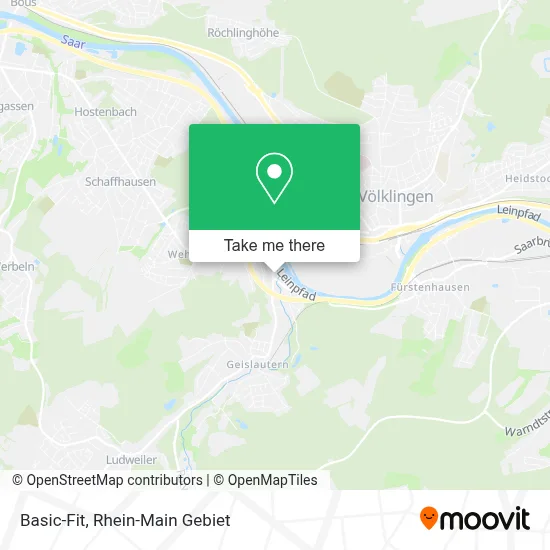 Basic-Fit map