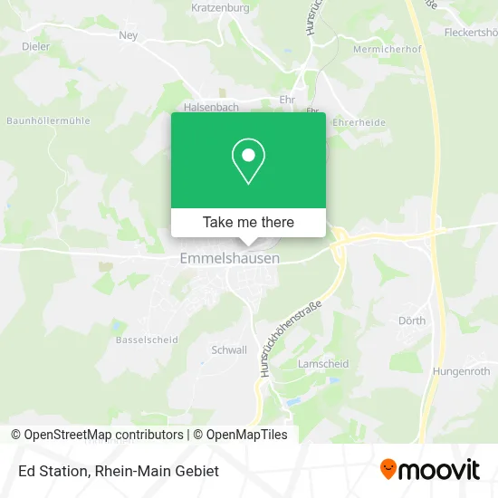 Ed Station map