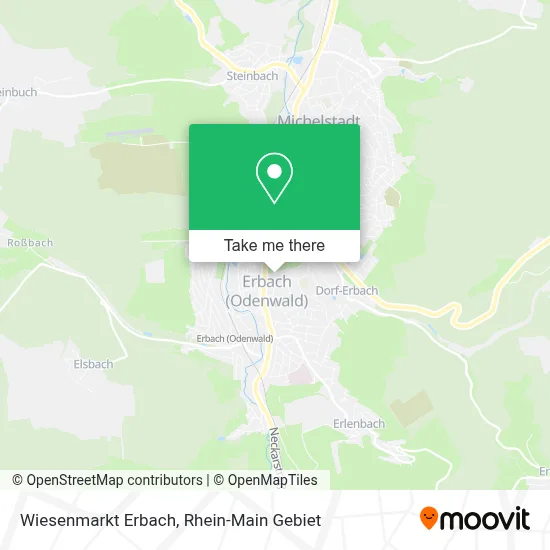 Wiesenmarkt Erbach map