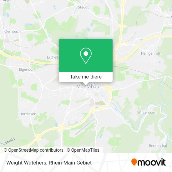 Weight Watchers map