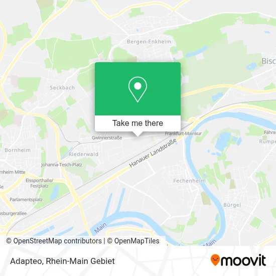 Adapteo map