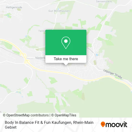 Body In Balance Fit & Fun Kaufungen map