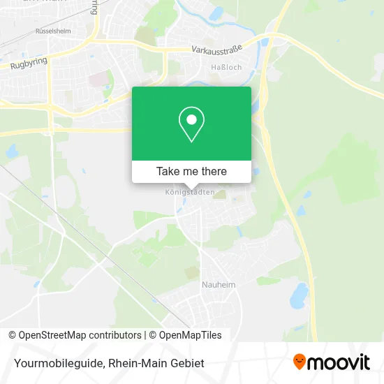 Yourmobileguide map