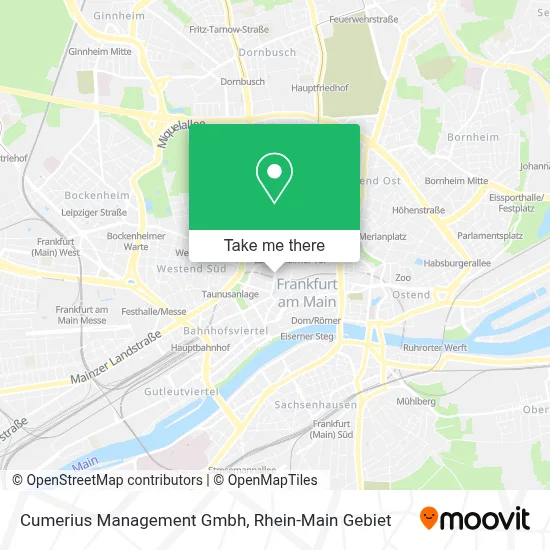Cumerius Management Gmbh map