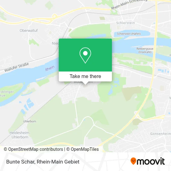 Bunte Schar map