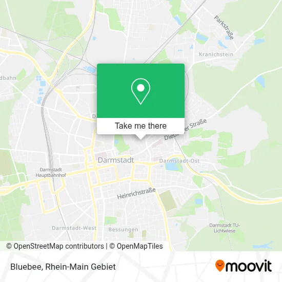 Bluebee map