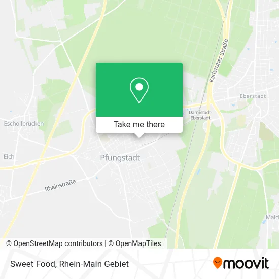 Sweet Food map