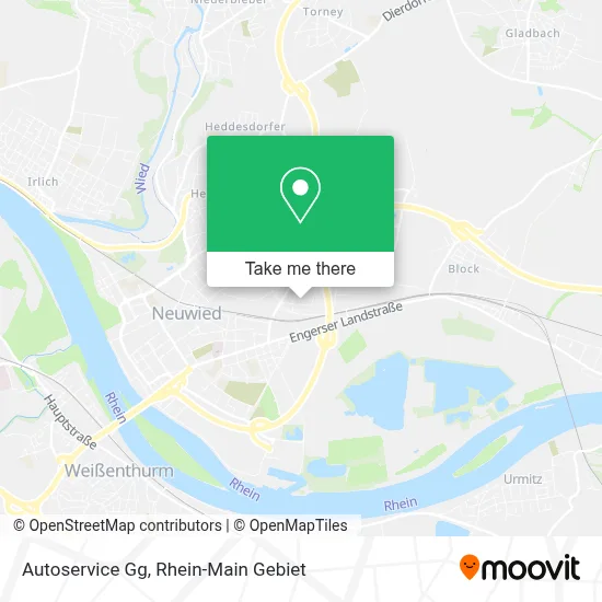 Autoservice Gg map