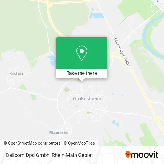 Delicom Dpd Gmbh map