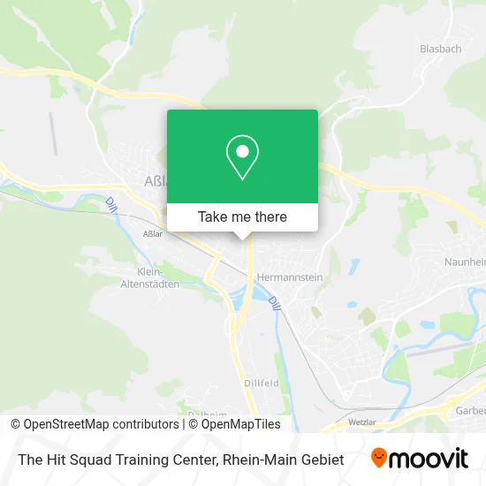 The Hit Squad Training Center map