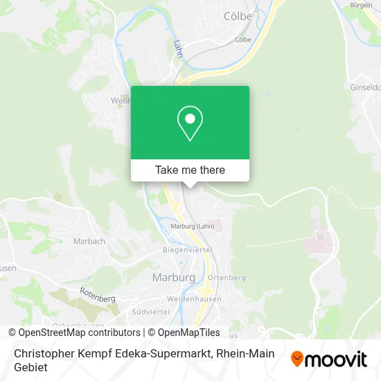 Christopher Kempf Edeka-Supermarkt map