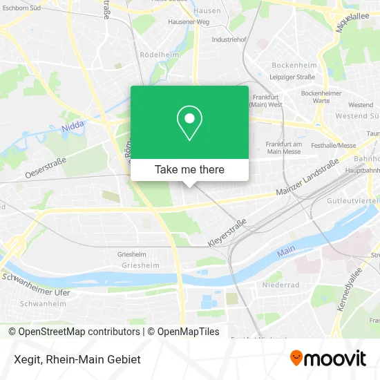 Xegit map