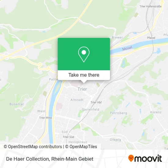 De Haer Collection map