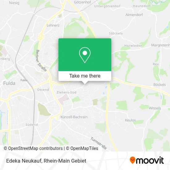 Edeka Neukauf map