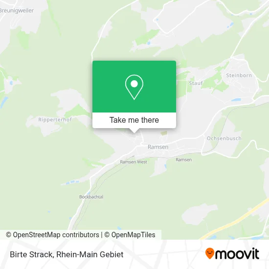 Birte Strack map