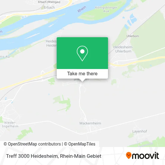 Treff 3000 Heidesheim map