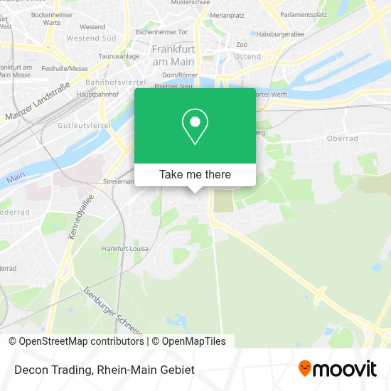 Decon Trading map
