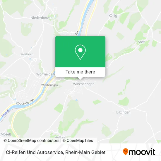 Cl-Reifen Und Autoservice map