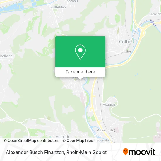 Alexander Busch Finanzen map