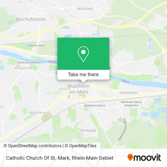 Catholic Church Of St. Mark map