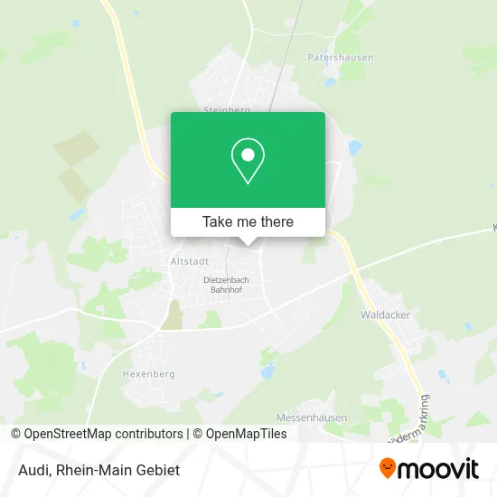 Audi map