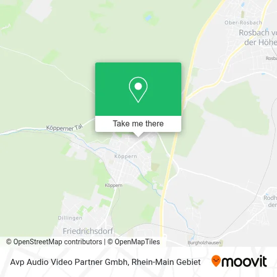 Avp Audio Video Partner Gmbh map