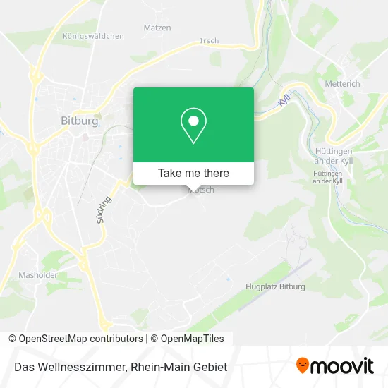 Das Wellnesszimmer map