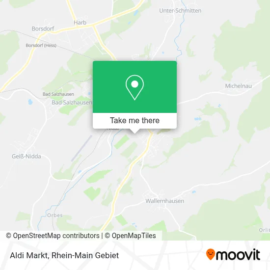 Aldi Markt map