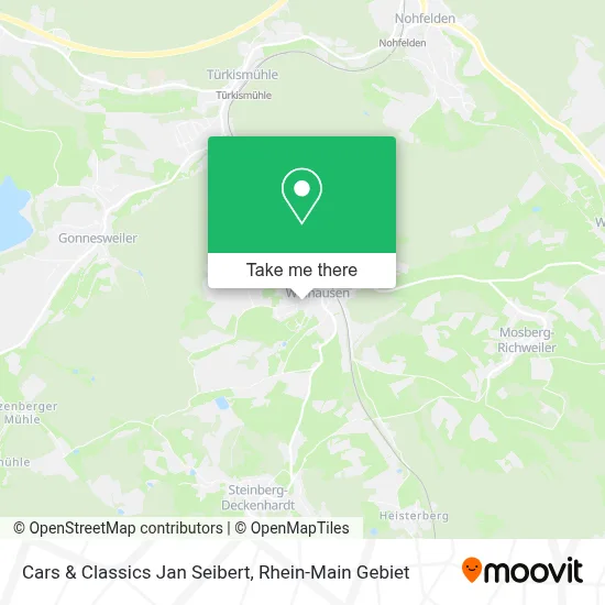 Cars & Classics Jan Seibert map