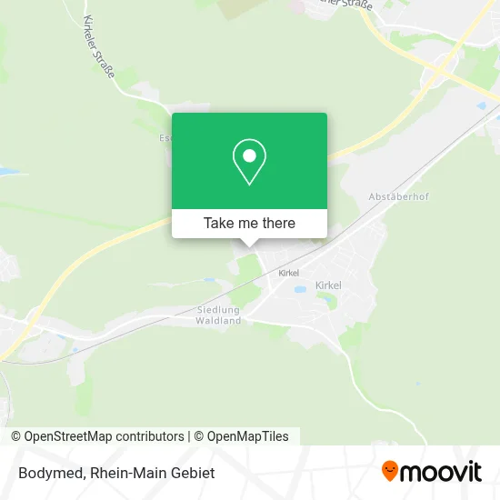 Bodymed map