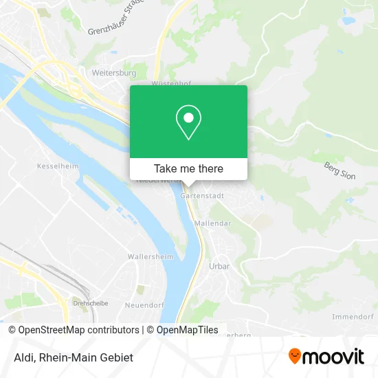 Aldi map